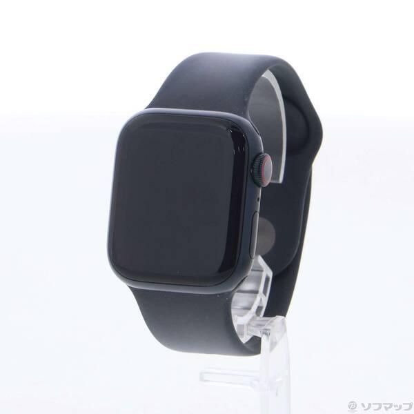 〔中古〕Apple(アップル) Apple Watch Series 9 GPS + Cellular 41mm ミッドナイトアルミニウムケース ミッドナイトスポーツバンド〔349-ud〕 | 