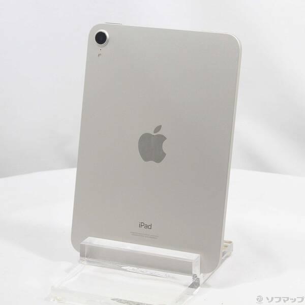〔中古〕Apple(アップル) iPad mini 第6世代 64GB スターライト MK7P3J／A Wi-Fi〔352-ud〕 | 