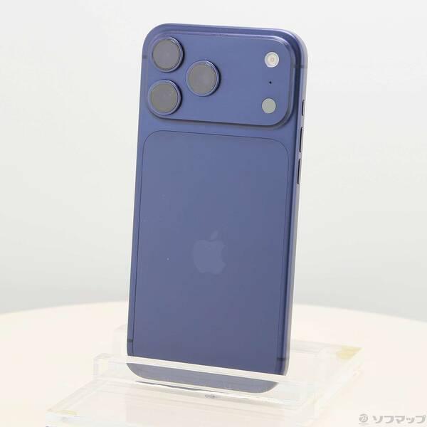 〔中古〕Apple(アップル) iPhone17 Pro Max 512GB ディープブルー MFYE4J／A SIMフリー〔295-ud〕 | 