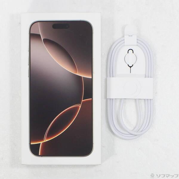 〔中古〕Apple(アップル) iPhone16 Pro Max 256GB デザートチタニウム MYWJ3J／A SIMフリー〔377-ud〕 |  | 04