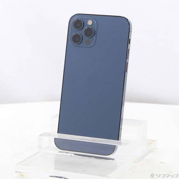 〔中古〕Apple(アップル) iPhone12 Pro 512GB パシフィックブルー MGMJ3J／A SIMフリー〔377-ud〕 | 