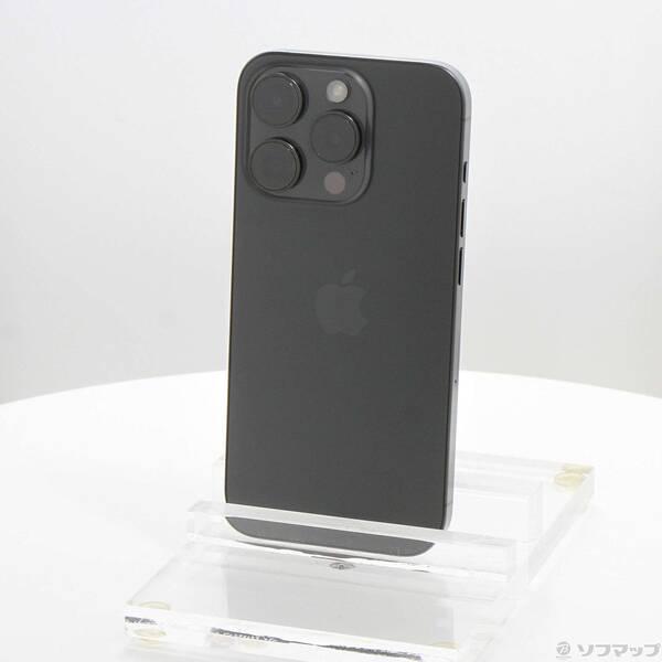 〔中古〕Apple(アップル) iPhone15 Pro 256GB ブラックチタニウム MTUC3J／A SIMフリー〔269-ud〕 | 