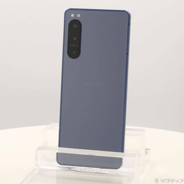 〔中古〕SONY(ソニー) Xperia 5 IV 128GB ブルー SO-54C docomo SIMフリー〔198-ud〕 | 