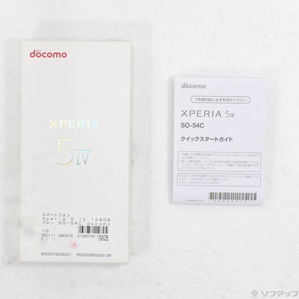 〔中古〕SONY(ソニー) Xperia 5 IV 128GB ブルー SO-54C docomo SIMフリー〔198-ud〕 |  | 04