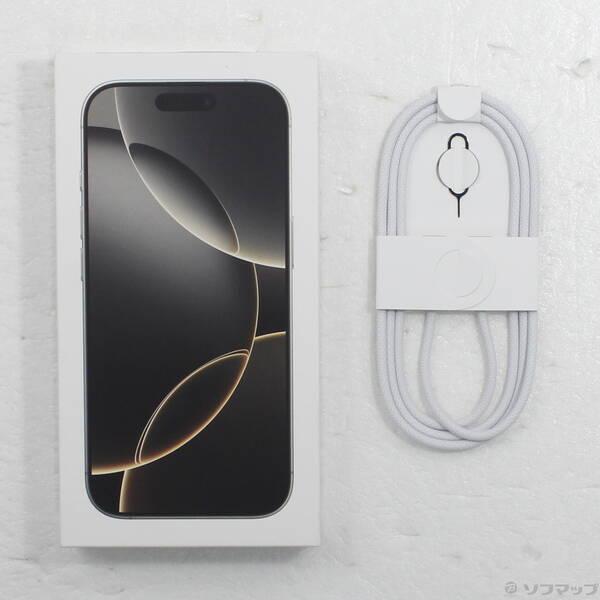 〔中古〕Apple(アップル) iPhone16 Pro 128GB ナチュラルチタニウム MYMY3J／A SIMフリー〔198-ud〕 |  | 04