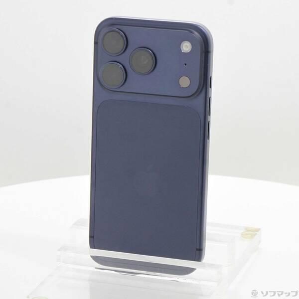 〔中古〕Apple(アップル) iPhone17 Pro 1TB ディープブルー MG8F4J／A SIMフリー〔368-ud〕 | 