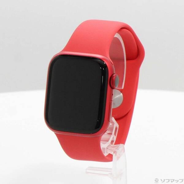 〔中古〕Apple(アップル) 〔展示品〕 Apple Watch Series 8 GPS 41mm (PRODUCT)REDアルミニウムケース (PRODUCT)REDスポーツバンド〔368-ud〕 | 
