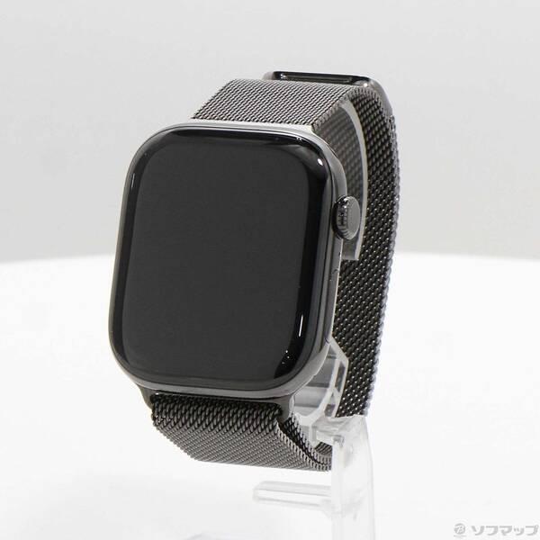 〔中古〕Apple(アップル) 〔展示品〕 Apple Watch Series 10 GPS + Cellular 46mm スレートチタニウムケース スレートミラネーゼループ〔377-ud〕 | 