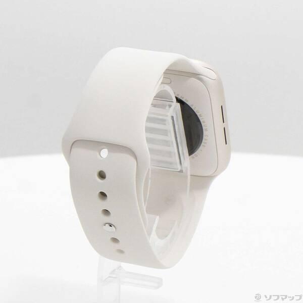 〔中古〕Apple(アップル) 〔展示品〕 Apple Watch SE 第3世代 GPS 44mm スターライトアルミニウムケース スターライトスポーツバンド〔305-ud〕 |  | 02