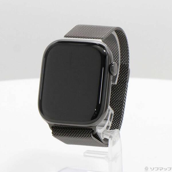 〔中古〕Apple(アップル) 〔展示品〕 Apple Watch Series 11 GPS + Cellular 46mm スレートチタニウムケース スレートミラネーゼループ〔276-ud〕 | 