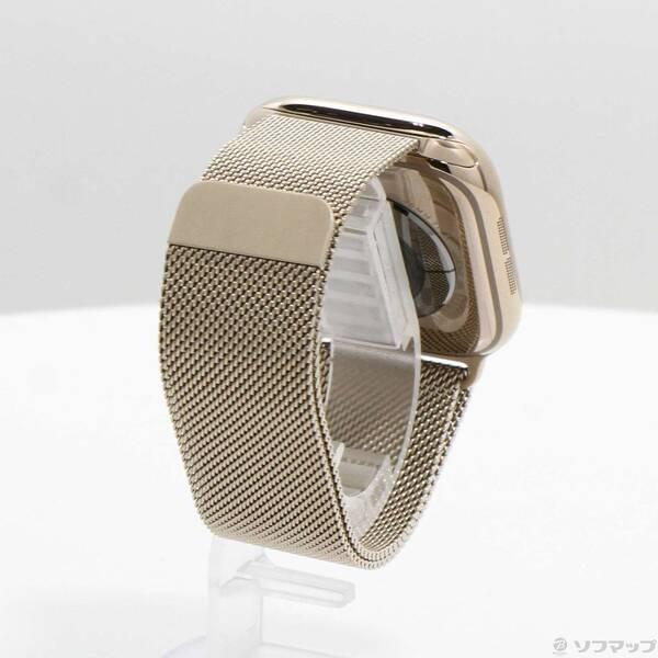 〔中古〕Apple(アップル) 〔展示品〕 Apple Watch Series 11 GPS + Cellular 46mm ゴールドチタニウムケース ゴールドミラネーゼループ〔251-ud〕 |  | 02