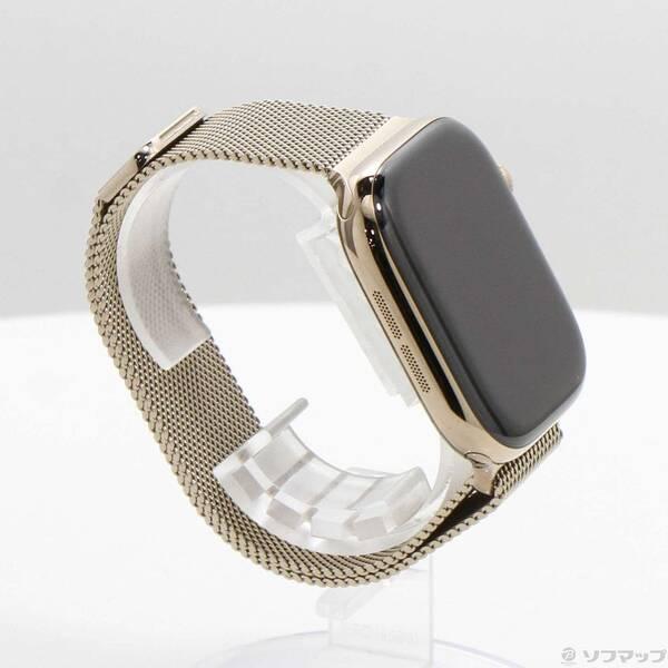 〔中古〕Apple(アップル) 〔展示品〕 Apple Watch Series 11 GPS + Cellular 46mm ゴールドチタニウムケース ゴールドミラネーゼループ〔251-ud〕 |  | 03