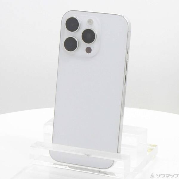 〔中古〕Apple(アップル) iPhone16 Pro 256GB ホワイトチタニウム MYN13J／A SIMフリー〔262-ud〕 | 