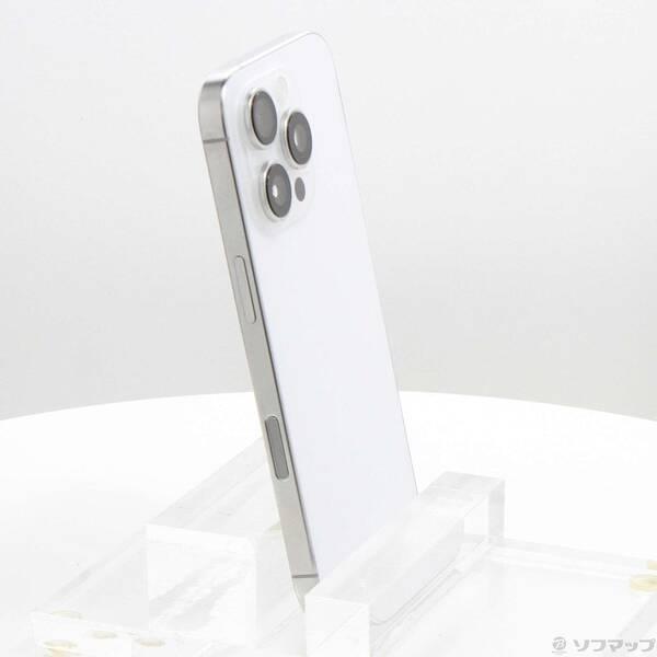 〔中古〕Apple(アップル) iPhone16 Pro 256GB ホワイトチタニウム MYN13J／A SIMフリー〔262-ud〕 |  | 03