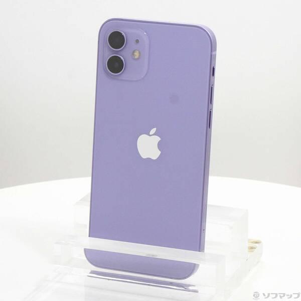 〔中古〕Apple(アップル) iPhone12 128GB パープル MJNJ3J／A SIMフリー〔377-ud〕 | 