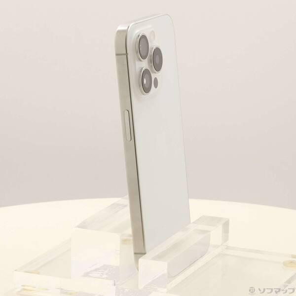 〔中古〕Apple(アップル) iPhone15 Pro 256GB ホワイトチタニウム MTUD3J／A SIMフリー〔269-ud〕 |  | 03
