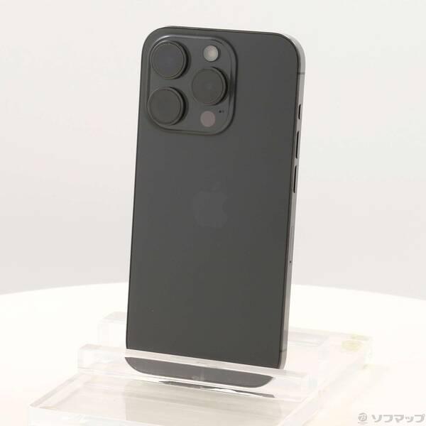 〔中古〕Apple(アップル) iPhone15 Pro 256GB ブラックチタニウム MTUC3J／A SIMフリー〔377-ud〕 | 