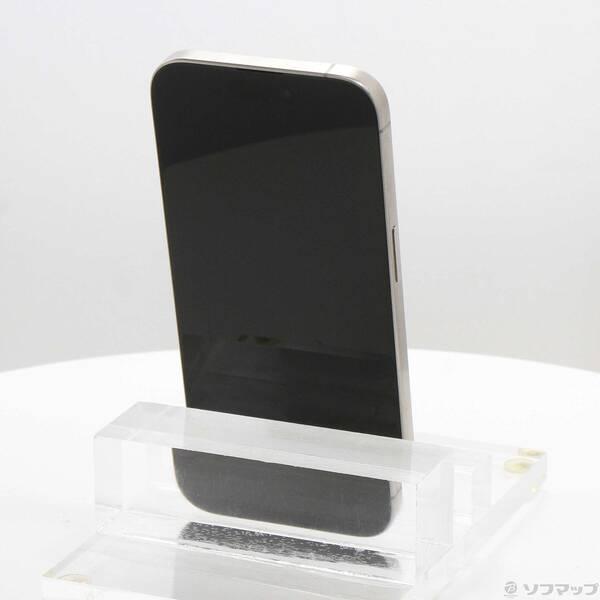〔中古〕Apple(アップル) iPhone15 Pro 256GB ナチュラルチタニウム MTUF3J／A SIMフリー〔269-ud〕 |  | 02
