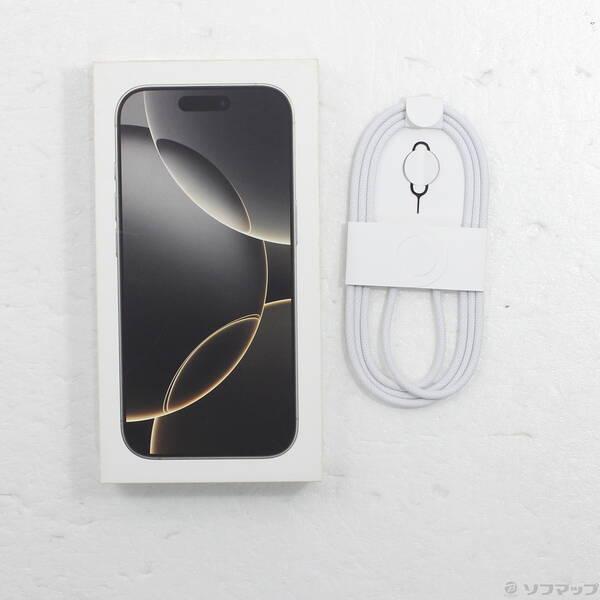 〔中古〕Apple(アップル) iPhone16 Pro 256GB ナチュラルチタニウム MYN33J／A SIMフリー〔196-ud〕 |  | 04