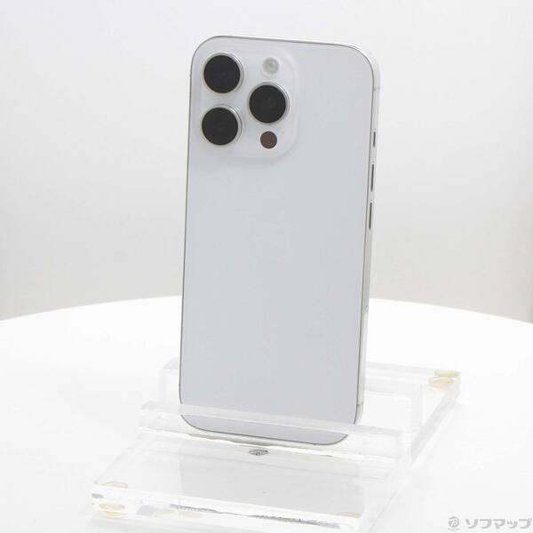 〔中古〕Apple(アップル) iPhone16 Pro 128GB ホワイトチタニウム MYMW3J／A SIMフリー〔371-ud〕 | 