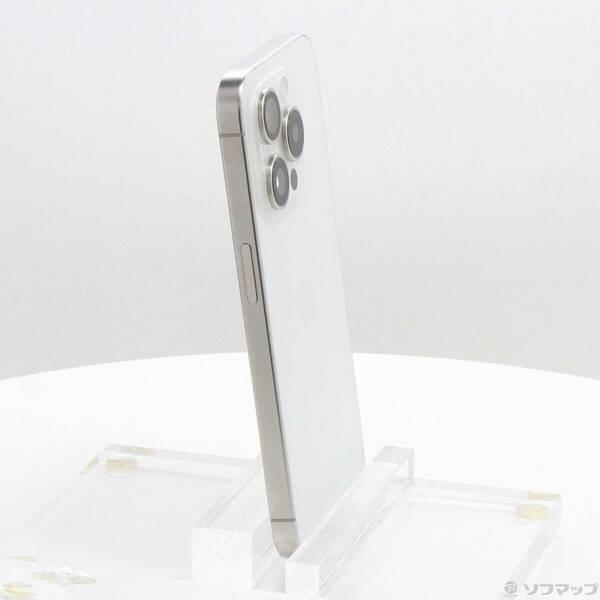 〔中古〕Apple(アップル) iPhone15 Pro 256GB ホワイトチタニウム MTUD3J／A SIMフリー〔198-ud〕 |  | 03