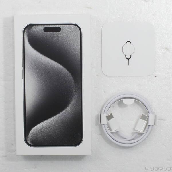 〔中古〕Apple(アップル) iPhone15 Pro 256GB ホワイトチタニウム MTUD3J／A SIMフリー〔198-ud〕 |  | 04