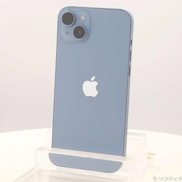 〔中古〕Apple(アップル) iPhone14 Plus 256GB ブルー MQ4Q3J／A SIMフリー〔262-ud〕 | 