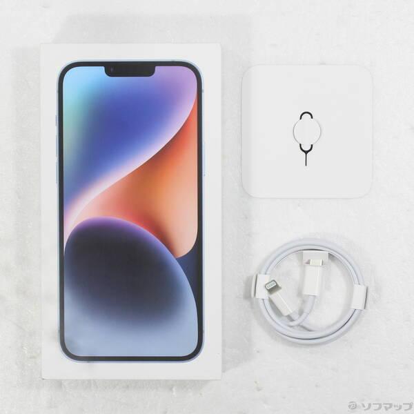 〔中古〕Apple(アップル) iPhone14 Plus 256GB ブルー MQ4Q3J／A SIMフリー〔262-ud〕 |  | 04
