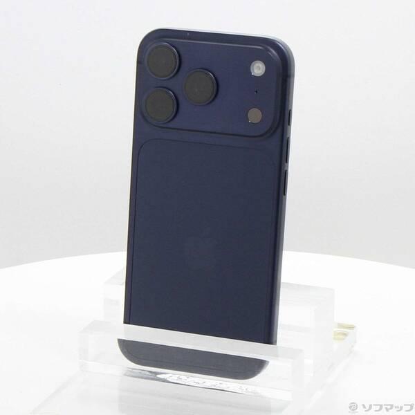 〔中古〕Apple(アップル) iPhone17 Pro 256GB ディープブルー MG874J／A SIMフリー〔352-ud〕 | 