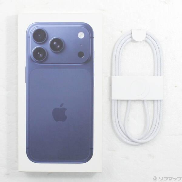 〔中古〕Apple(アップル) iPhone17 Pro 256GB ディープブルー MG874J／A SIMフリー〔352-ud〕 |  | 04