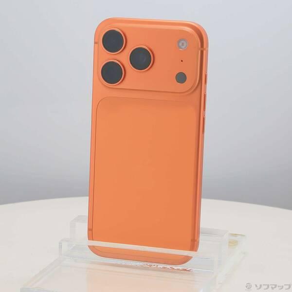 〔中古〕Apple(アップル) iPhone17 Pro 256GB コズミックオレンジ MG864J／A SIMフリー〔344-ud〕 | 