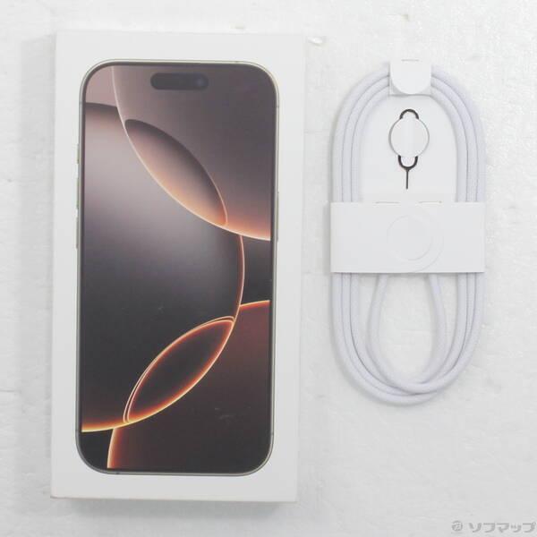 〔中古〕Apple(アップル) iPhone16 Pro 256GB デザートチタニウム MYN23J／A SIMフリー〔377-ud〕 |  | 04