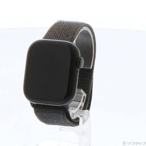 〔中古〕Apple(アップル) Apple Watch Series 10 GPS 42mm ジェットブラックアルミニウムケース インクスポーツループ〔269-ud〕 | 