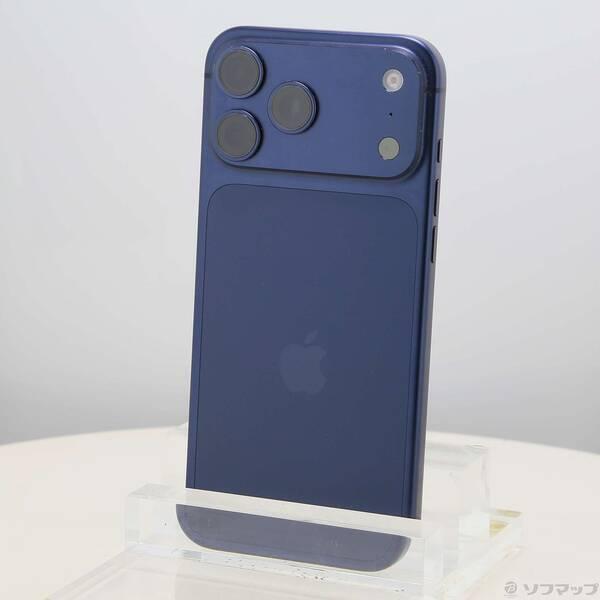 〔中古〕Apple(アップル) iPhone17 Pro Max 512GB ディープブルー MFYE4J／A SIMフリー〔262-ud〕 | 