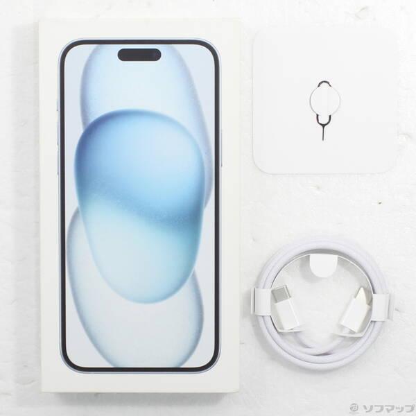 〔中古〕Apple(アップル) iPhone15 Plus 128GB ブルー MU0D3J／A SIMフリー〔377-ud〕 |  | 04