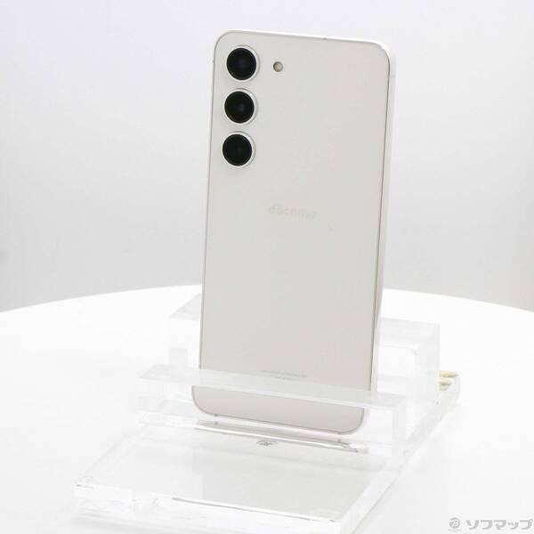 〔中古〕SAMSUNG(サムスン) Galaxy S23 256GB クリーム SC-51D docomo SIMフリー〔276-ud〕 | 