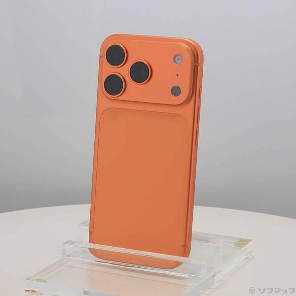 〔中古〕Apple(アップル) iPhone17 Pro 1TB コズミックオレンジ MG8E4J／A SIMフリー〔377-ud〕 | 
