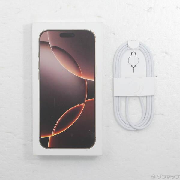 〔中古〕Apple(アップル) iPhone16 Pro Max 256GB デザートチタニウム MYWJ3J／A SIMフリー〔348-ud〕 |  | 04