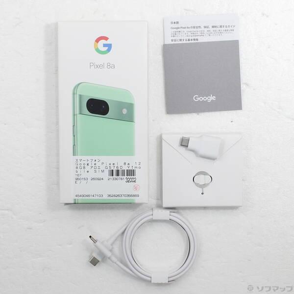 〔中古〕GOOGLE(グーグル) Google Pixel 8a 128GB アロエ G576D Y!mobile SIMフリー〔349-ud〕 |  | 04