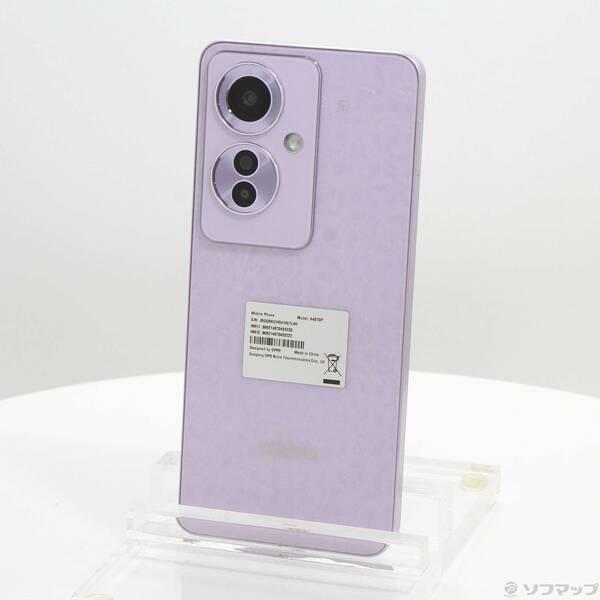 〔中古〕OPPO(オッポ) OPPO Reno11 A 128GB コーラルパープル Y!mobile SIMフリー〔305-ud〕 | 