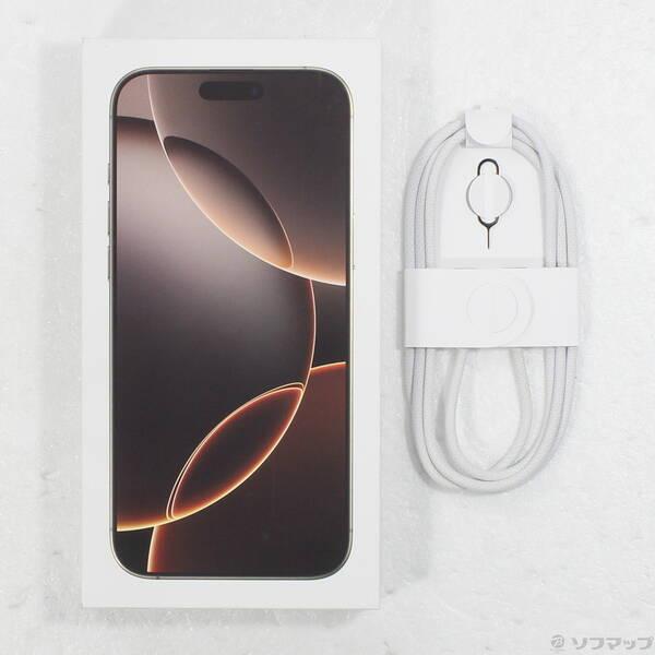 〔中古〕Apple(アップル) iPhone16 Pro Max 512GB デザートチタニウム MYWN3J／A SIMフリー〔262-ud〕 |  | 04