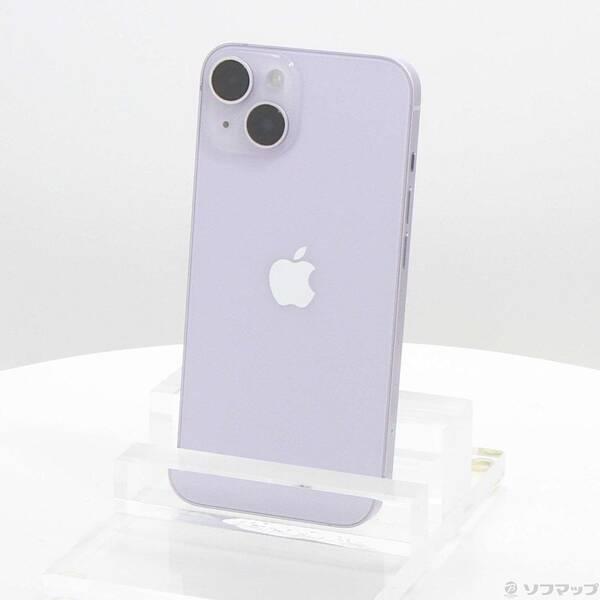 〔中古〕Apple(アップル) iPhone14 128GB パープル MPUY3J／A SIMフリー〔377-ud〕 | 