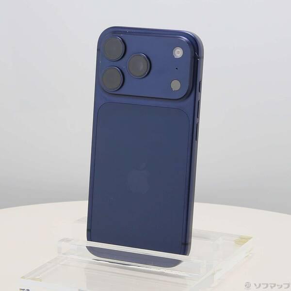 〔中古〕Apple(アップル) iPhone17 Pro 512GB ディープブルー MG8C4J／A SIMフリー〔262-ud〕 | 