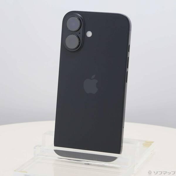 〔中古〕Apple(アップル) iPhone16 128GB ブラック MYDQ3J／A SIMフリー〔344-ud〕 | 