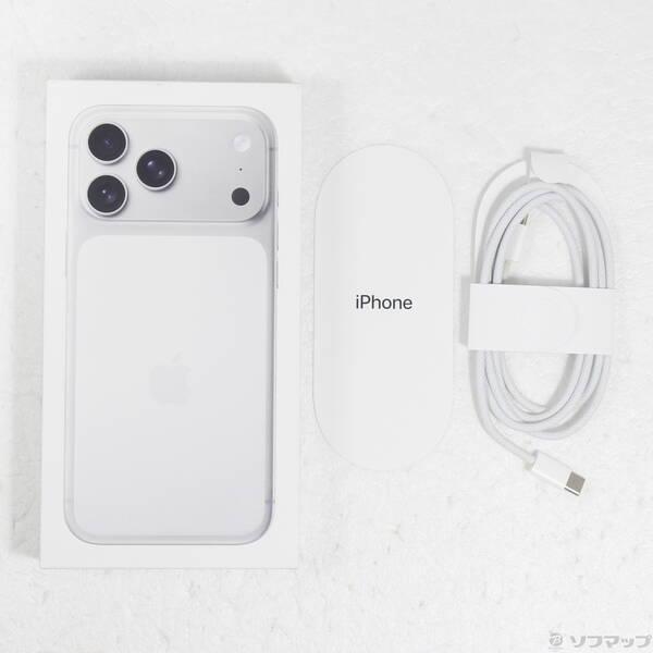 〔中古〕Apple(アップル) iPhone17 Pro Max 256GB シルバー MFY84J／A SIMフリー〔377-ud〕 |  | 04