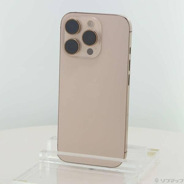 〔中古〕Apple(アップル) iPhone16 Pro 256GB デザートチタニウム MYN23J／A SIMフリー〔377-ud〕 | 
