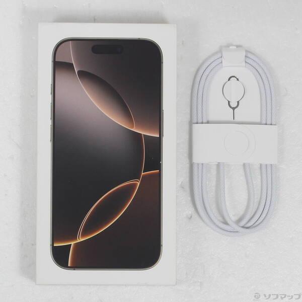〔中古〕Apple(アップル) iPhone16 Pro 256GB デザートチタニウム MYN23J／A SIMフリー〔377-ud〕 |  | 04