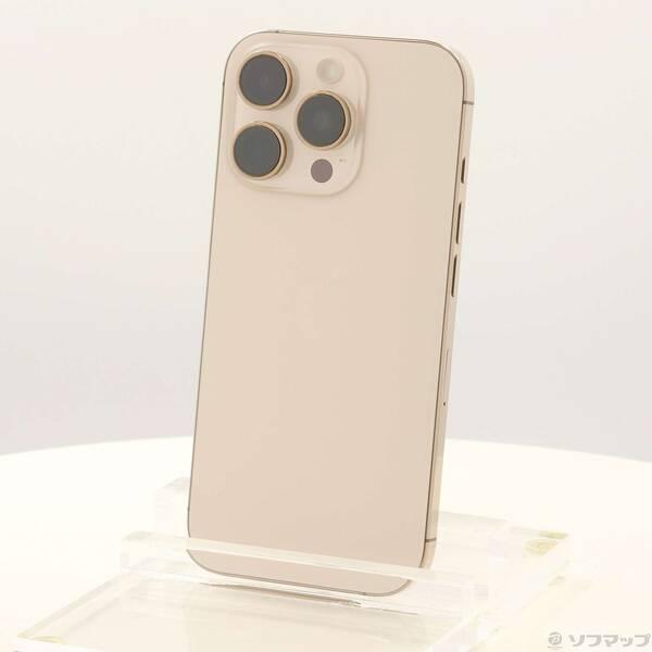 〔中古〕Apple(アップル) iPhone16 Pro 256GB デザートチタニウム MYN23J／A SIMフリー〔348-ud〕 | 