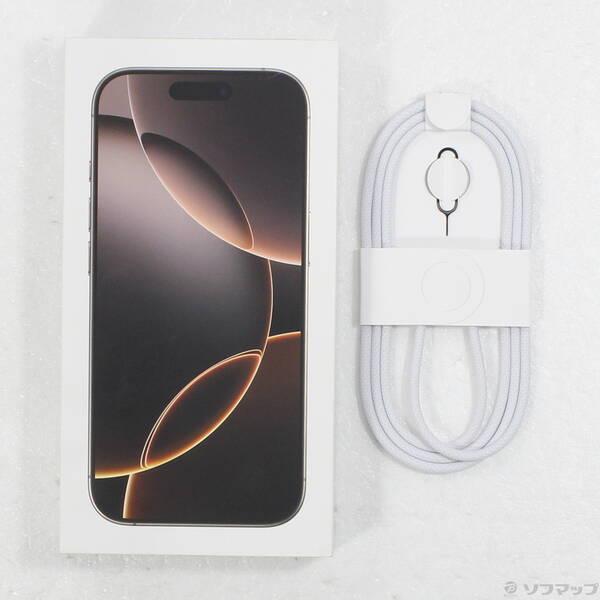 〔中古〕Apple(アップル) iPhone16 Pro 256GB デザートチタニウム MYN23J／A SIMフリー〔348-ud〕 |  | 04