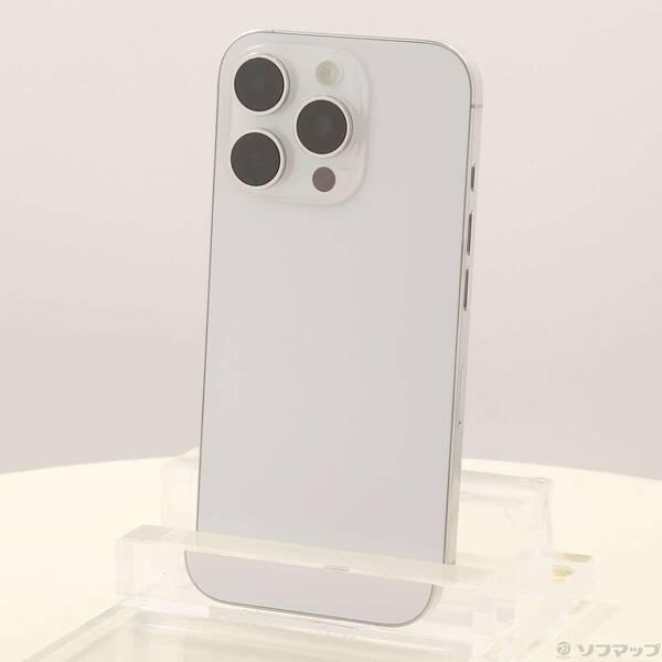 〔中古〕Apple(アップル) iPhone16 Pro 1TB ホワイトチタニウム MYN93J／A SIMフリー〔377-ud〕 | 